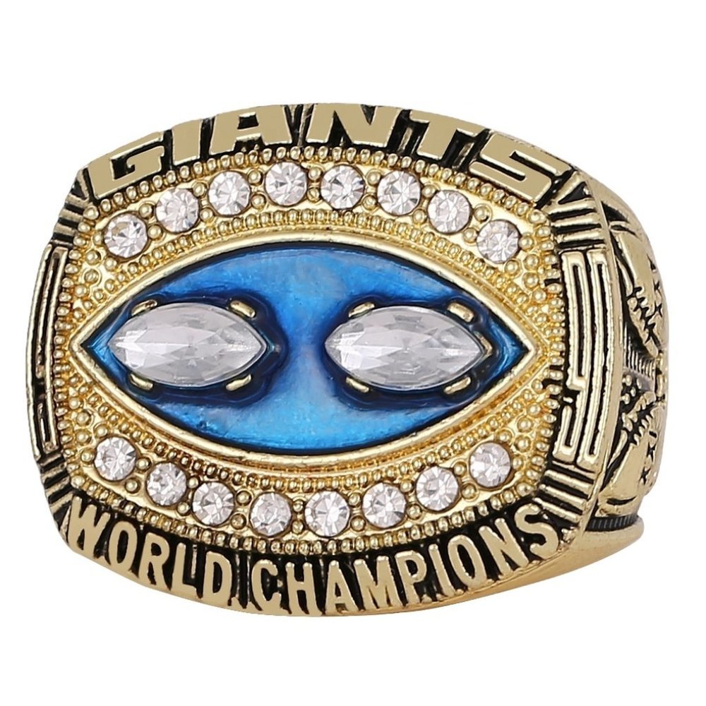 New York‎ Giants Championship Ring Fan Edition 1991 Gold